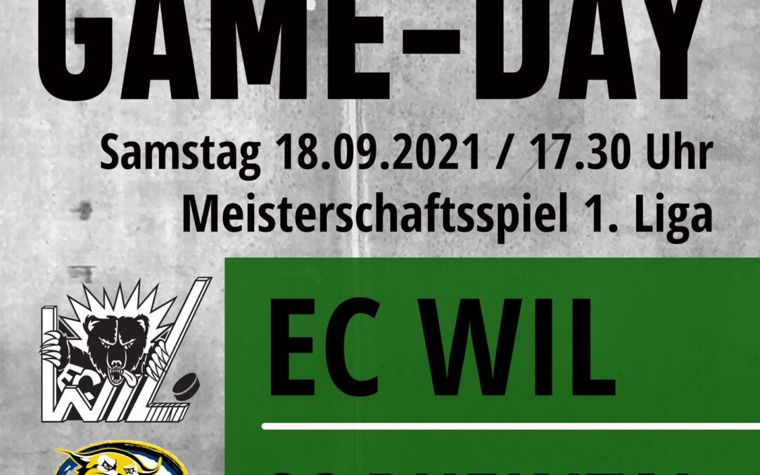 Meisterschaftsstart    1.Liga EC Wil – SC Rheintal